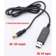 USB DC 5V to DC 12V Step-up Module Converter. 2.1 x 5.5mm Male Connector