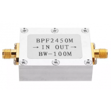 2.4G 2450MHz Bandpass Filter WiFi bluetooth Anti-Jamming Satellite TX Narrowband Filtering (QO-100 Eshail)