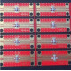 RF attenuator PCB Panel Set of 8 pcs Mini-Circuits PAT-Series 10/10/20/20/20/20/20/20 dB with SMA connectors