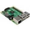 The Raspberry Pi 3 Model B is the third generation Raspberry Pi with a 64-bit 1.2GHz quad-core processor, 1GB of RAM, Wi-Fi (b/g/n), and Bluetooth 4.1