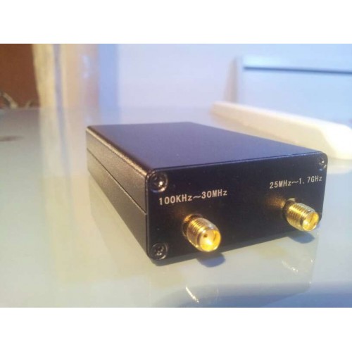 100KHz-1.7GHz full UV HF RTL-SDR USB Tuner Receiver R820T+8232 Ham 