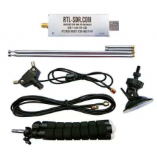 RTL-SDR Blog V3 R820T2 RTL2832U 1PPM TCXO SMA Software Defined Radio 500 kHz to 1.7 GHz with Dipole Antenna Kit. 