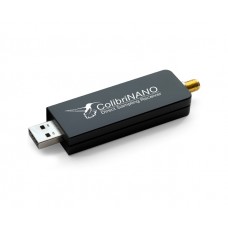 The ColibriNANO SDR ~110 dB BDR and up to 3 MHz sample rate. A 0.5 ppm local oscillator 0.01– 500Mhz 14-bit AD