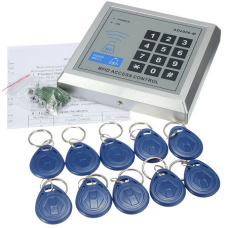 Door Lock Access Control System RFID Proximity Entry + 10 Keys (500 User)
