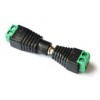 1 Pair Male + Female  CCTV Cameras 2.1mm x 5.5mm Female Male DC Plug