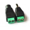 1 Pair Male + Female  CCTV Cameras 2.1mm x 5.5mm Female Male DC Plug