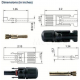 MC4 Male Female Solar Connector kit