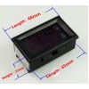 0.28″ 5 Wires Red Led Digital Dual DC 100V 100A Voltmeter Ammeter Without Shunt
