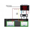 0.28″ 5 Wires Red Led Digital Dual DC 100V 100A Voltmeter Ammeter Without Shunt