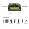 Dual Band Full Duplex 2M and 70Cm Mobile transceiver with X-Band Cross Band Repeater capabilities and removable Face. 50W FM