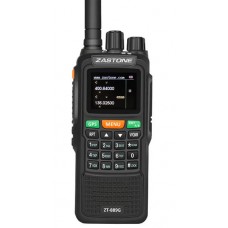 Zastone ZT-889G GPS Portable 10W 999CH UHF 400-520 VHF134-174MHz (X-Band capable) with GPS