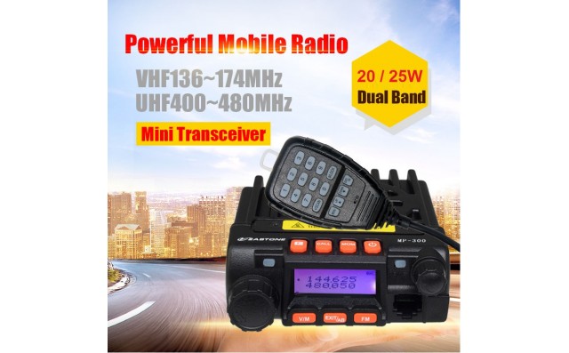 Zastone MP-300 Mobile VHF UHF Transceiver