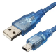 USB 2.0 to mini-USB adapter cable 30cm