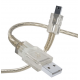 USB 2.0 to mini-USB adapter cable 19cm