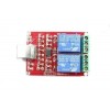 USB Relay 2 Channel Programmable Computer Control. Windows and Linux drivers