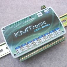 UDP LAN Ethernet IP Eight Channels Relay Controller with Clips for DIN Mount Rail (UD8CRD)