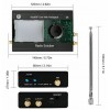 HackRF One SDR + Metal Case +TXCO + Havoc Firmware Programmed