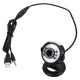 1.3 Mega Pixels CMOS VGA Sensor USB 6 LED Webcam with microphone for Laptop